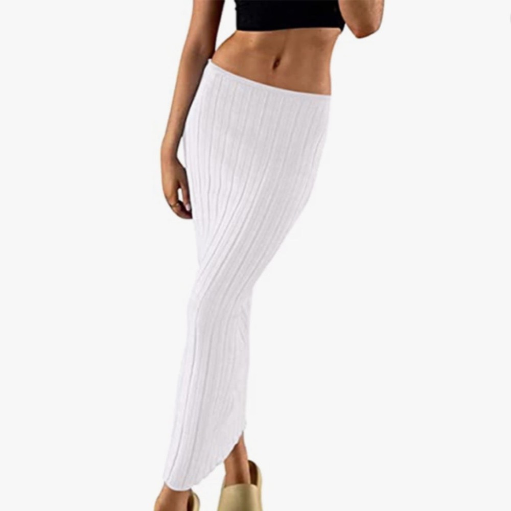 White Maxi Skirt